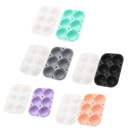 5PCS Egg Molds Silicone Egg Bite Molds Jello Egg Molds for Whole Egg Easter Egg Molds Silicone Jello Egg Molds