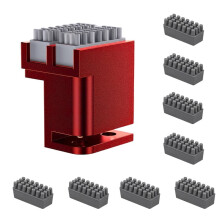 Reliability Upgrades Nozzles Wiper for  P1 X1 Nozzle Cleaning Kit Silicone Brushes 3D Printer Parts