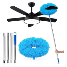 Ceiling Fan Cleaner Duster,Duster Length,for Cleaning Fan Blades, Cobwebs, Walls, Window & High Ceilings,Removable
