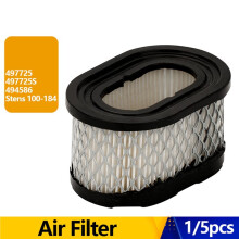 CMCP 5pcs Air Filter for Stratton Replace 497725 497725S 494586 100-184 Lawn Mower Replacement