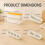 (Two Grids, -) Double Layer Ice Cube Tray with Box, Soup Cube Maker for Freezer 2