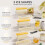 (Two Grids, -) Double Layer Ice Cube Tray with Box, Soup Cube Maker for Freezer 5