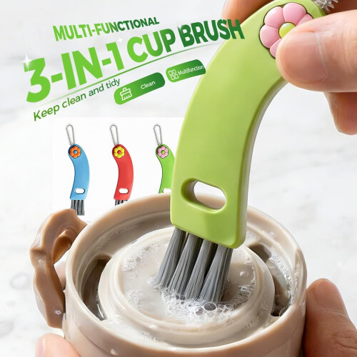 (Blue, -) 3 brosses couvercles, mix 1