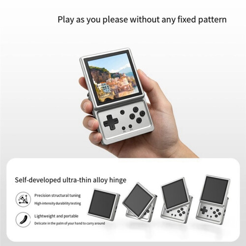 RG Rotate Retro Handheld Game Console Android 12 IPS Screen Game Emulator 3GB+128GB WiFi Gaming Device A 1