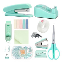 Offices Desk Accessories, Offices Supplies Set, Offices Supplies for Desk for Women Green
