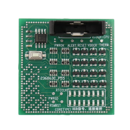 AM4 com Teste de Luz para CPU de 1331 Pinos de Desktop com Testador de Luz para Placa-Mãe com Carga de Luminária
