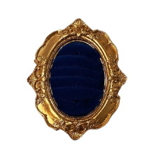 Cadre d'affichage de bijoux en résine idéal pour les-Bleu foncé