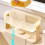 Support de rangement d'évier d'accessoires de-Couleur crème 11