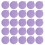 Couvercles adhésifs en aluminium, 100 pièces, joints-Violet 1