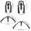 (with Pulley, -) Machine exercice portable, 22-440lb 6