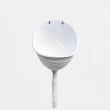(150CM, yellow) Wall Mounted Waterless Urinal with Anti-Odor Drain Design Easy Installation