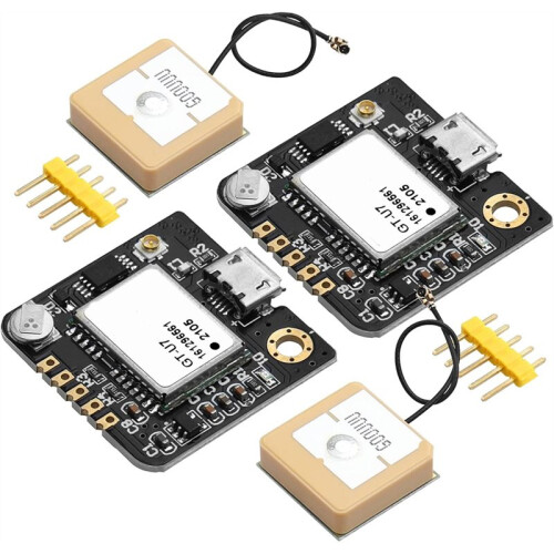 2Pcs GPS Module,Navigation Satellite Positioning NEO-6M,with Antenna High Sensitivity,for  R351 Microcontroller STM32