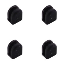 4Pcs Rubber Bump Stops for Dust Cover Lid AT-LP120 Turntable ATLP120