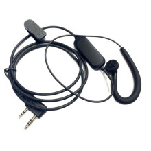 For BF-888S UV5R 2 Pin Earphone Silicone Material Walkie-Talkie Headset Wired Two Way Radio Earpiece Earphone