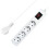 EU Socket 4 AC Outlets Automatic Voltage Current Protector 220V Adjustable 16A Power Protector Wall 1