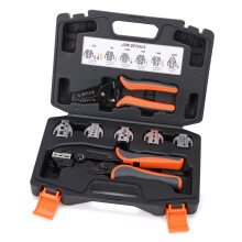 Multipurpose Ratchet Crimper Crimping Tool Set With