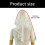 Voiles de mariée en polyester respirant, élégance-Crème 4