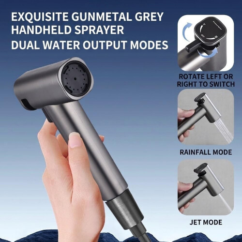 (Black, -) Bidet double, noir 1