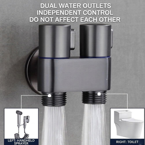 (Black, -) Bidet double, noir 2