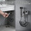 (Black, -) Bidet double, noir 6
