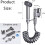 (Black, -) Bidet double, noir 7