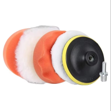 Car Polishing Pad Soft Wool Pad Waxing and Polishing Locomotive Body Polishing Disc Cleaning Scratch Removal Tool 3/4/5 Inch