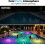 (1PCS-Warm light, -) LED Solar Powered Floating Pool Lights, 3 Dimming Modes 2PCS 4