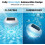 (1PCS-Warm light, -) LED Solar Powered Floating Pool Lights, 3 Dimming Modes 2PCS 7