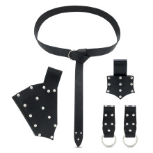 Medieval Knightes Costumes Renaissances Belt Holsters-Black