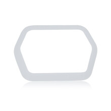 Dashboard Waterproof Cover for ZT3 Pro Electric Scooter Display Screen Silicone Case Parts White