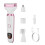 Ensemble d'outils de toilettage tout-en-un rechargeable-Blanc 1