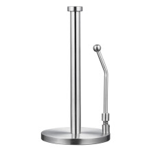 Paper Towel Dispenser Standing Weighted Base Non Slip Metal Paper Towel Holder for Home Kitchen Countertop Table Top