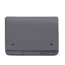 Spacious Tablet Enclosure Bag Soft Lining-Dark Grey 13-inch
