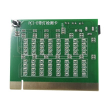 PCI-E 16X PCI Express Slot Tester Card for Motherboard Detect the Southbridge Short or Open PCI-E Slot Tester with Light