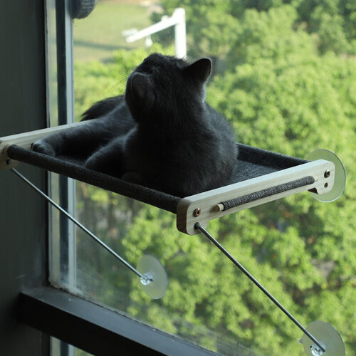 Purrfect Perch, ευρύχωρο κρεβάτι κατοικίδιου με αναπνεύσιμα υφάσματα για άνετη