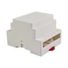 Boîtier de contrôleur PLC étanche, boîtier électrique ABS-Blanc