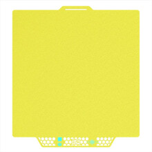 BIQU Panda Build Plate CryoGrip Pro Glacier Cool Plate Spring Steel Plate Double-Sided for P1 A1 X1 3D Printer Yellow