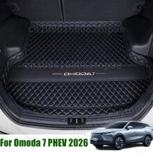 (Black, Upper) Custom Car Trunk Mats For Omoda 7 shs c7 phev 2026 Auto Accessories Covers Automobiles Protect Waterproof Rear Rugs Products