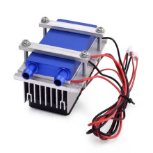 144W Thermoelectric Peltier Refrigeration Cooler 12V 15A Semiconductor Cooling System for Small Air Conditioning Fan