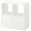 ikea kallax White 4-cube Storage unit,  77x77 cm 1