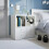 ikea kallax White 4-cube Storage unit,  77x77 cm 2