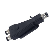 Derivador en Forma de y de PTFE para Impresora 3D, Divisor de Filamento Duradero Antiatascos Que Evita Enredos, Guía de Transferencia de Bobina