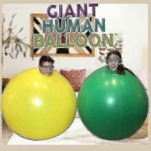 (Red) Giant Human Balloon 36 Inch Round Balloons Extra Jumbo Thick Giant Latex Balloon