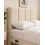 Modern Upholstered Bed with USB & Drawers Cream5FT 6