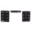 Car Center Console CD Panel Multimedia Button Stickers for   CLS W218 2014-2017 GLA X156 2013-2016 1