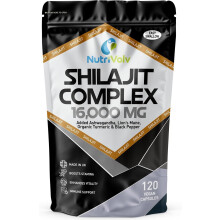 NutriVolv Shilajit Complex 16000mg (120 Capsules)