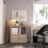 ikea White Stained Oak Effect 4-Drawer Unit 77cm 2