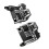 For  408 2010-2012 Rear Brake Tail Lamp Circuit Board Bulb Base Steering Taillight Socket Base Plug No Bulb Left 6