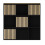 Kube 3x3 Storage Display Unit Black/Medium Oak 3