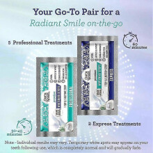 (2 Boxes) professional tooth whitening strips for sensitive teeth, Professional-grade whitening at home, date night confidences_qlsg